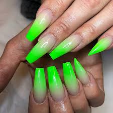 However, acrylic and gel nails are very damaging to your natural nail. 25 Gorgeous And Sexy Neon Green Nails To Inspire You Everyday Women Fashion Lifestyle Blog Shinecoco Com