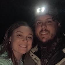 Lightning struck the side of our house and blew a 2 foot hole slap through  it.