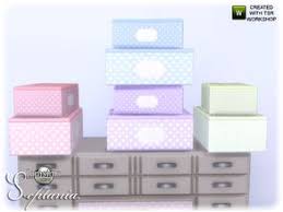 Sims 4 Objects New Meshes Bedroom Decor Decor Decorative Boxes