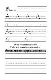 Half Page Handwriting Practice Manuscript Print With Sign Language Handwriting Practice Spelling And Handwriting Spelling Words