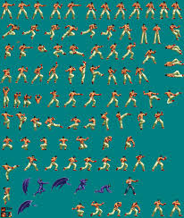 Kazuya Snk Style Sprite Sheet
