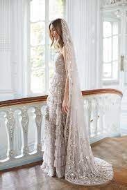 20 Romantic Enchanted Wedding Dresses For Modern Brides Enchanted Wedding Dress Wedding Dresses Unique Wedding Veils