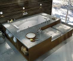 Soaking tubs, whirlpool tubs and one piece tubs that are durable and easy to install in one or find the perfect one piece soaker bathtub. Maax 101275 Optik 7242 Center Drain Bathtub Bliss Bath And Kitchen