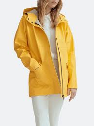 Mila Mid Length Raincoat In 2021 Raincoat Yellow Raincoat Raincoat Fashion