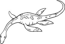 You can use our amazing online tool to color and edit the following dinosaur coloring pages for kids. Easy Drawing Plesiosaurus Dinosaur Coloring Pages Dinosaurs Coloring Pages Coloring Pages For Kids And Adults
