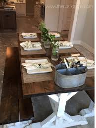 Farmhouse Table The Rustic Acre College Station Tx Custom Built Furniture Diy Dining Table Farmhouse Table Plans Farmhouse Dining Table