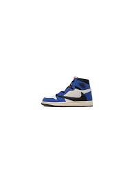 In addition to the low version, travis scott and fragment are also joining forces on an air jordan 1 high og. Fake Travis Scott Jordan 1 High Blue Unc For Sale Popkicks Org