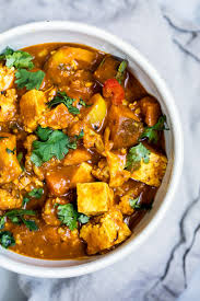 Vegetarian Tofu Cashew Coconut Curry Ambitious Kitchen Recipe Curry Recipes Vegetarian Recipes Healthy Healthy Recipes