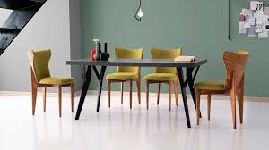 Leva Masa Palm Sandalye Set Ev Dekoru Sandalye Dosemeler