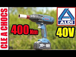 Cle A Chocs 40v Aldi Ferrex 400 Nm Parkside Passk 20 Li Lidl Teccpo Impact Wrench Youtube In 2020