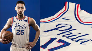 Get the nike philadelphia 76ers jerseys in nba fastbreak, throwback, authentic, swingman and many more styles at fansedge today. Philadelphia 76ers Unveil City Edition Jerseys Inspired By Declaration Of Independence 6abc Philadelphia
