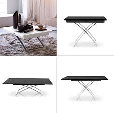 Convertible Tables Smart And Modern Solutions For Small Spaces Coffee Table Coffee Table To Dining Table Convertible Coffee Table