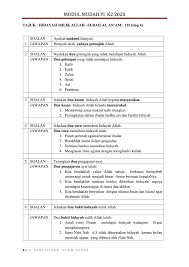 Soalan percubaan pendidikan islam spm 2016 kelantan + jawapan. Nota Pendidikan Islam Spm 2020 Kertas 2