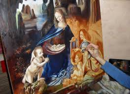 Леонардо да винчи, мадонна в скалах. Kak Sozdavalas Kopiya Kartiny Leonardo Da Vinchi Madonna V Skalah Zhurnal Yarmarki Masterov