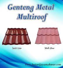 Harga atap gelombang pp multi green / eco multiroof atap go green gelombang. Harga Genteng Metal Multiroof Terbaru Termurah 2021 Diskon Promo