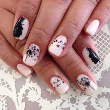 30 Dandelion Nail Art Designs Cuded Dandelion Nail Art Cute Nails Nail Art Designs