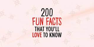 Recently, i snooped on her statistics, and she averaged 13,50. 200 Fun Facts That You Ll Love To Know The Fact Site