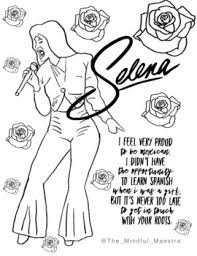 Members of mac's rewards program, mac select, will be able to shop the collection before everyone else. Hispanic Heritage Month Selena Quintanilla Poster And Coloring Sheet