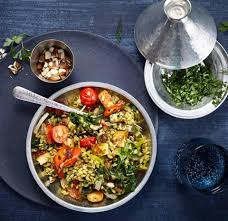 Rezept Freekeh Mit Mangold Und Halloumi Rezepte Halloumi Halloumi Rezepte