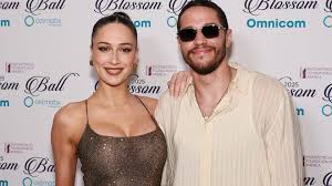 Pete Davidson and Elsie Hewitt