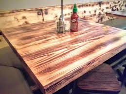 Reclaimed Wood Japanese Burn Style Table Top Made From Eastern White Pine Ontario S Official Natural Wood Table Top Reclaimed Wood Reclaimed Wood Furniture