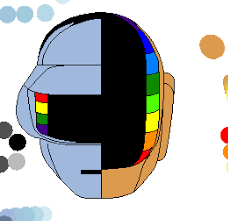 Just like you can't have link without zelda, big daddies without little sisters, and daft punk helmet tutorial. Daft Punk Pixel Art Helmet Wip By Veigarthegreat On Deviantart