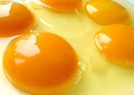 Mix together three eggs yolks in a bowl. Use Egg Yolk To Treat Your Hair Problems Wisely Enkiverywell