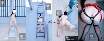 播音系漂亮小姐姐【小美miyoki】别的女孩在街上谈恋爱，我在街边做母狗…好贱…被闺蜜强迫站街调教，还喷在楼梯上