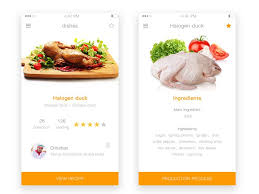 The Recipe Food App Recipes Android Design