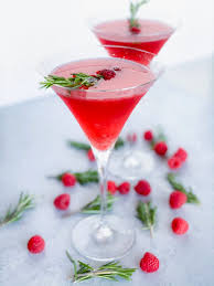 Ruth Chris Raspberry Rosemary Cosmo