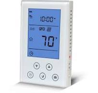 Programmable Thermostat for House Radiant Underfloor Heating, Home Heat  Floor Mat Controller self-Adaption AC(120/240V) Voltage, Dual ...