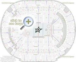 American Airlines Center Dallas Seat Numbers Detailed