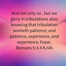 The apostle paul gave the purpose of patience in his epistle to the saints in rome: Susan Boeing Icepinksuzi Twitter