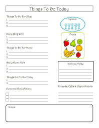 Things To Do Today Free Printable Worksheet Planner Addicts Planner Organization Planner Obsessed