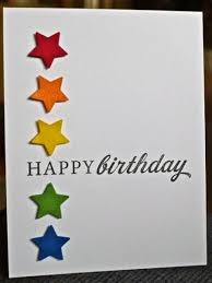 Simple Easy Birthday Card Ideas For Kids Could Be Hearts Butterflies Flowers Love The Bright Colors Simple Birthday Cards Birthday Cards Diy Kids Birthday Cards
