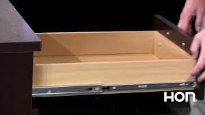 In this video we show you how to easily remove a filing cabinet drawer if maintenance is needed. Frequently Asked Questions Hon Office Furniture