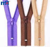 5 Cremalleras de nailon con extremo cerrado, cremalleras en ...