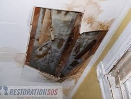 The oil is absorbed into the wood and prevents water from penetrating it. Repairing Water Damage In The Ceiling Restorationsos Com