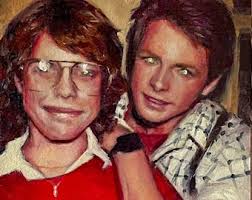 Back to the Future "tri-eye" Pop Culture Original Art