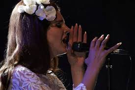 Lana Del Rey in "National Anthem" tribute