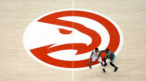 The atlanta hawks logo is one of the nba logos and is an example of the sports industry logo from united states. The Atlanta Hawks Pacman And Other Logos People See Totally Wrong Sbnation Com