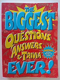Fda's division of drug information in the center for drug evaluation and research (cder) is excited to present a series of educational webinars targeting the needs of all health care professionals and students, including physicians, physici. The Biggest Questions Answers Trivia Ever Resnick Jane Parker 9781588651785 Amazon Com Books