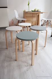 Easy Scandinavian Ikea Frosta Stool Makeover Ikea Inspiration Ikea Diy Stool Makeover