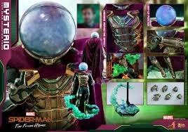 Far from home with masterfully crafted based on mysterio's appearance in the movie, the collectible figure features a newly developed helmeted head with incredible likeness, finely. Hot Toys Adds An Unmasked Head Sculpt To Their Spider Man Far From Home Mysterio Figure The Toyark News