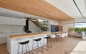 this combined kitchen and dining room