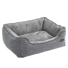 Joyelf xlarge memory foam dog bed, orthopedic dog bed & sofa with removable washable cover and squeaker toy as gift. Top 10 Best Dog Beds 2021 Review