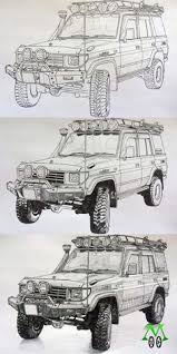 Apa yang unik dari mobil ini? 120 Land Cruiser Artwork Ideas Land Cruiser Cruisers Toyota Land Cruiser