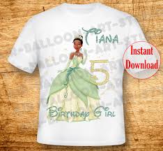 Download Princess Tiana Birthday Shirt Princess Tiana Iron On Transfer T Shirt Printable Disney Princess Shirt Birthday T Shirt Digital Download