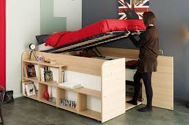 Clever Bed Designs With Integrated Storage For Max Efficiency Small Room Storage Double Bed With Storage Murphy Bed Ikea