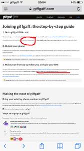 Unlockapedia, on the giffgaff website, includes customer ratings, reviews & most importantly provides everything you need to know on unlocking mobile phones. Incorrect Info On Login Page Link The Giffgaff Community